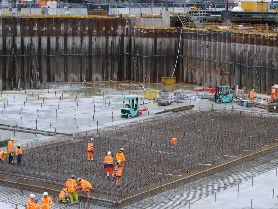 Photo Concrete Pouring